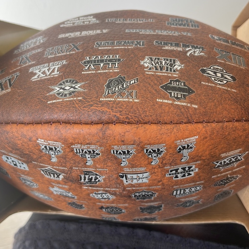 NFL Wilson super bowl 50 football pw size - Picture 3 of 3